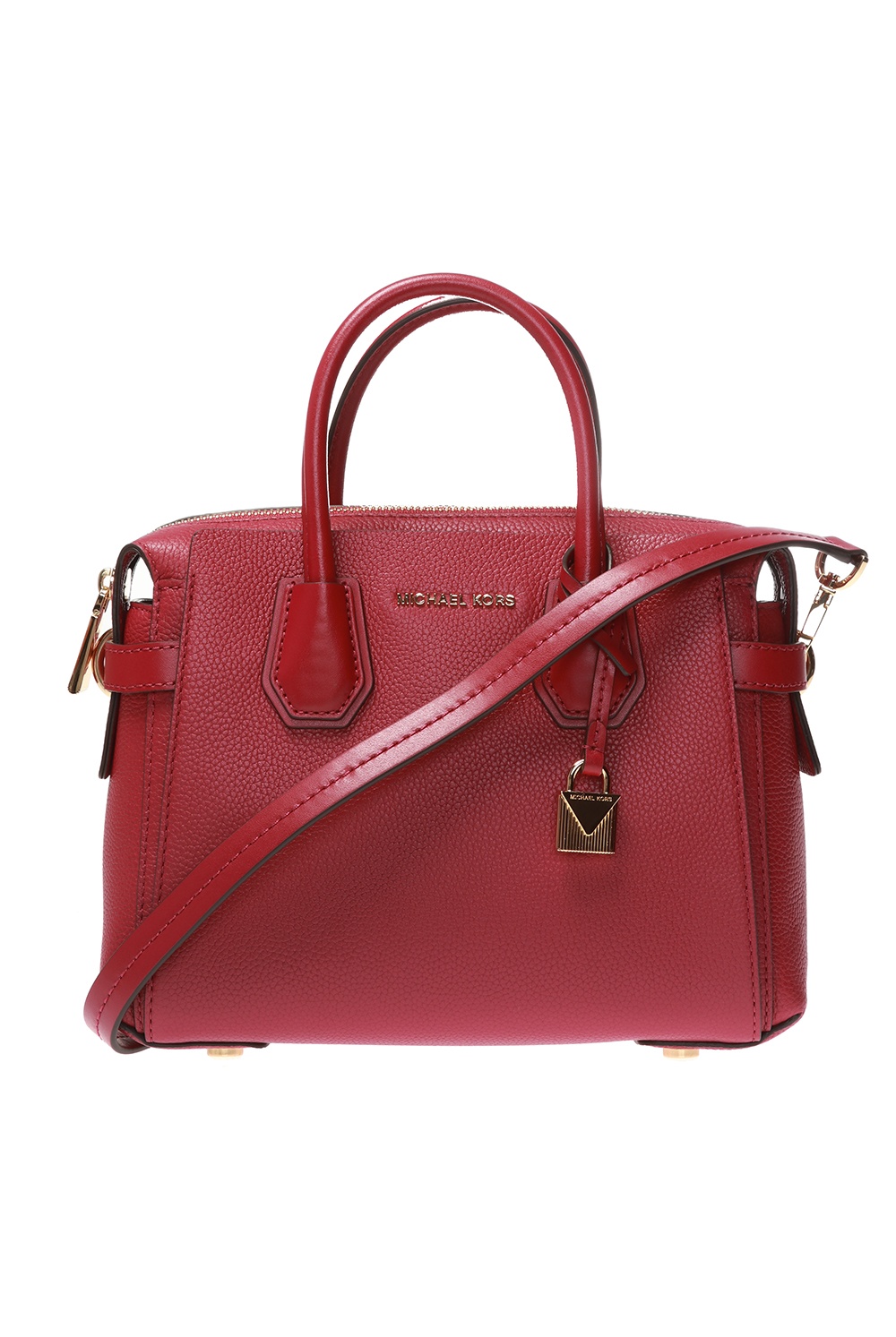 Michael kors best sale burgundy shoulder bag